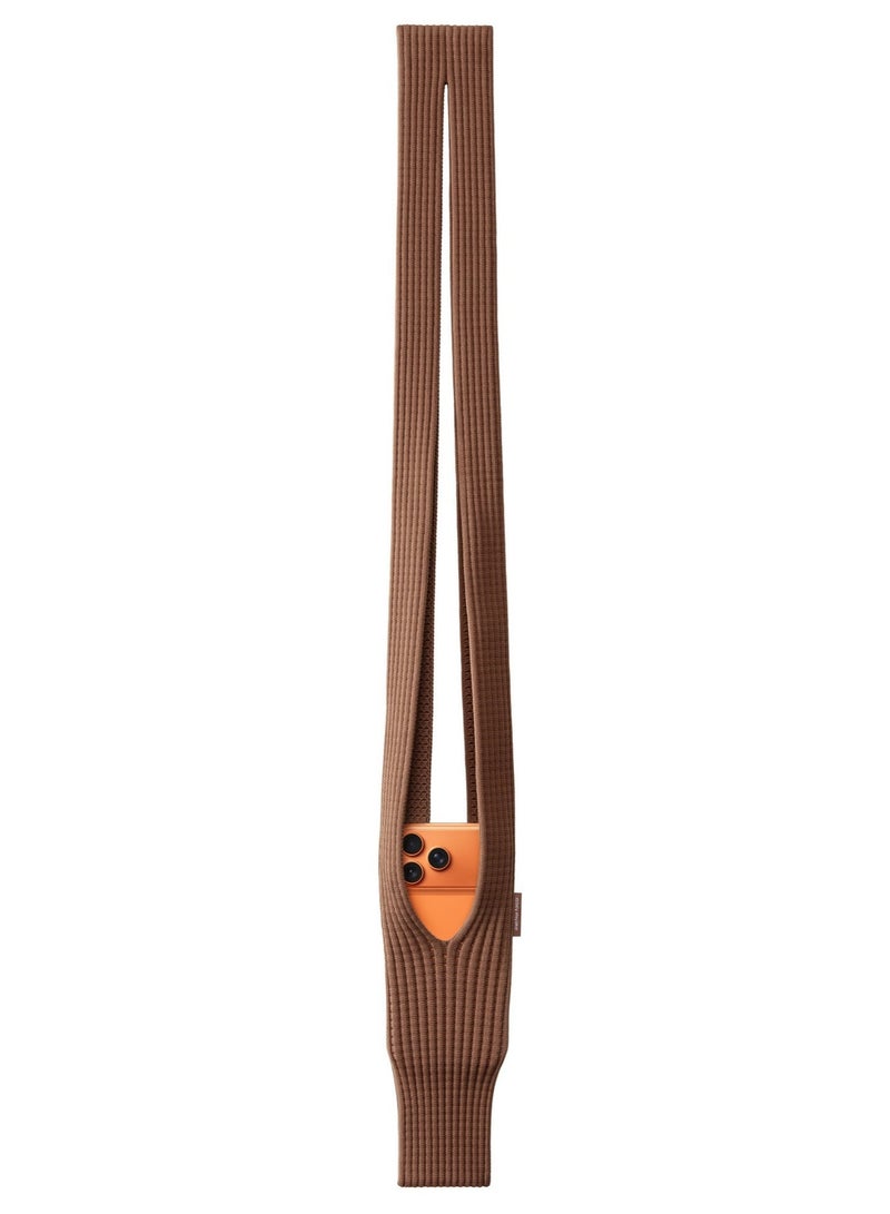iPhone Pocket Strap - Eco-Friendly Short Strap 3D Knit Phone Pocket for iPhone 17 16 15 | Handheld & Wristlet Sleeve Pouch | High Elastic Stretch Nylon Polyester Protective Case | Sustainable Soft Fabric, Shock-Absorbing, Mini Bag Accessory | Casual Versatile Style for On-the-Go - Image 1